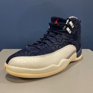 Mens Shoe Air Jordan 12 Retro Premium "International Flight" BV8016-445, SIZE 11